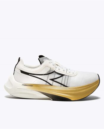 Hvid Diadora Gara Carbon Løbesko Sort Guld - Diadora Løbesko
