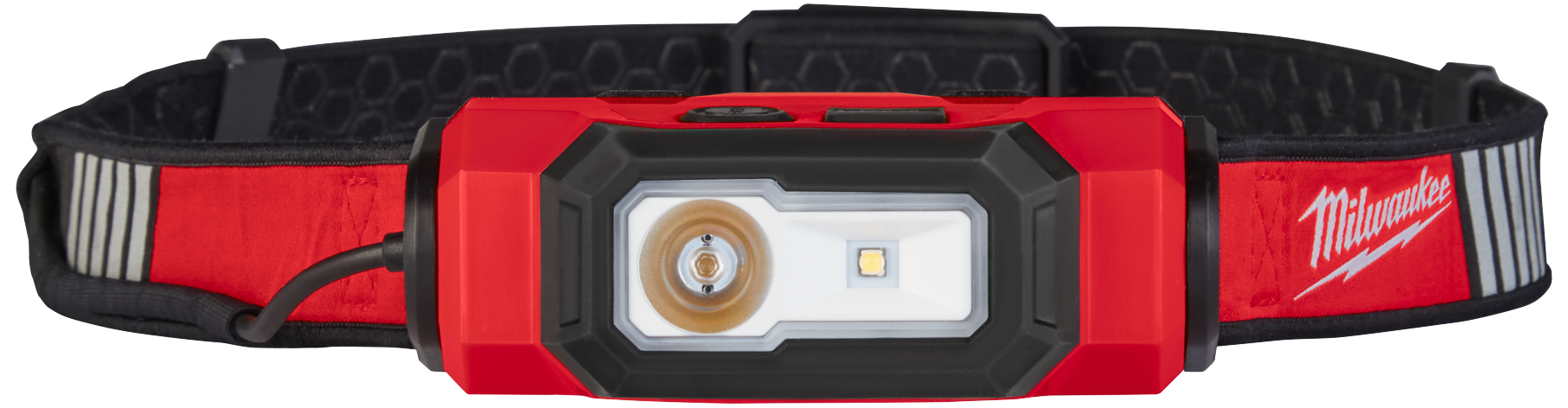 Pandelampe 600lm Usb Genopl Vis 201 - Milwaukee Pandelamper  - 4058546290177