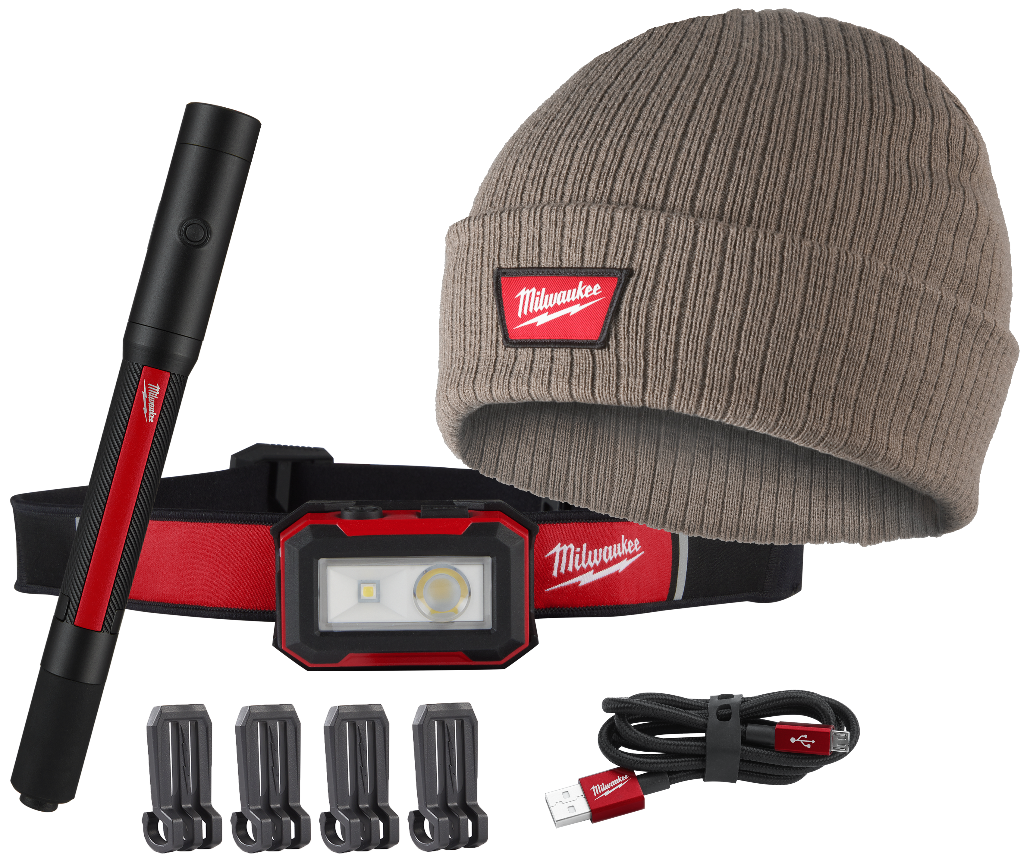 Sampak: Powerpack Hl450250 Strikhue - Milwaukee Pandelamper  - 5706269428818