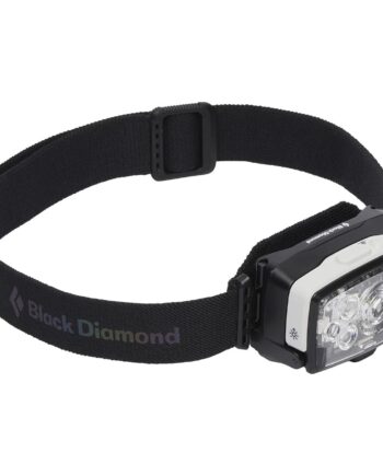 Sort Black Diamond Distance 1100 Headlamp Black Alloy - Black Diamond Pandelamper  - 793661628347