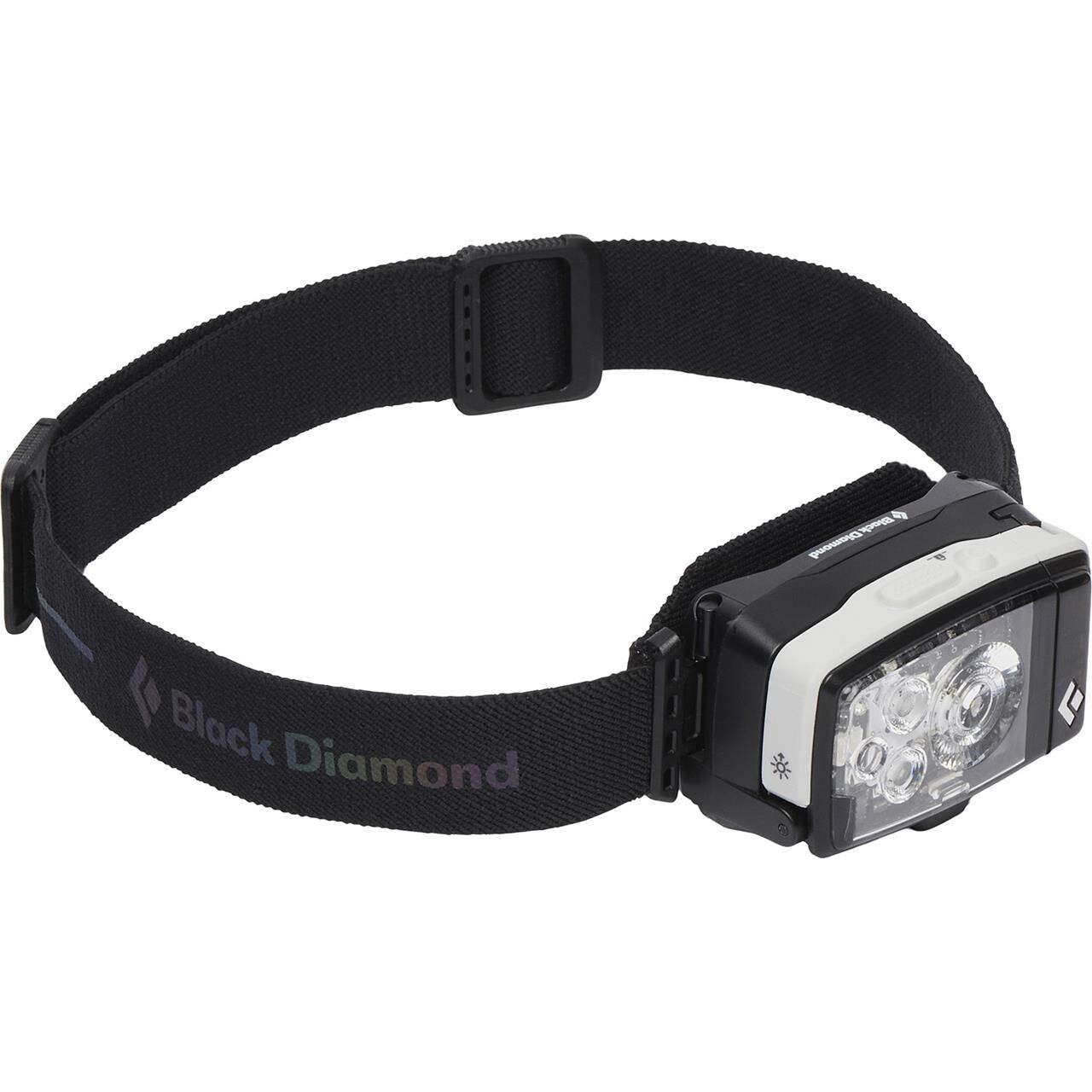 Sort Black Diamond Distance 1100 Headlamp Black Alloy - Black Diamond Pandelamper  - 793661628347