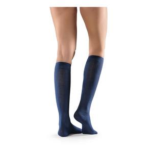 Mabs Cotton Knee Navy Flere Størrelser - Mabs Kompressionsstrømper  - 7350087737058