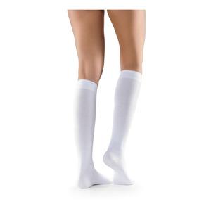 Hvid Mabs Cotton Knee White Flere Størrelser - Mabs Kompressionsstrømper  - 7350087737171