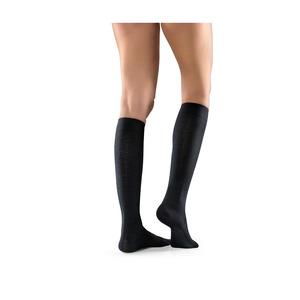 Sort Mabs Cotton Knee Black Flere Størrelser - Mabs Kompressionsstrømper  - 7350087737102