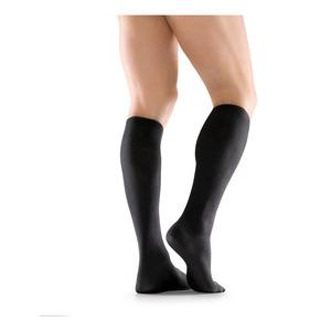 Sort Mabs Travel Cotton Knee Black Flere Størrelser - Mabs Kompressionsstrømper  - 7350087737805