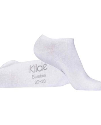 Hvid Bambus Komfort Diabetesstrømper - Kompressionsstrømper  - 5745000041831