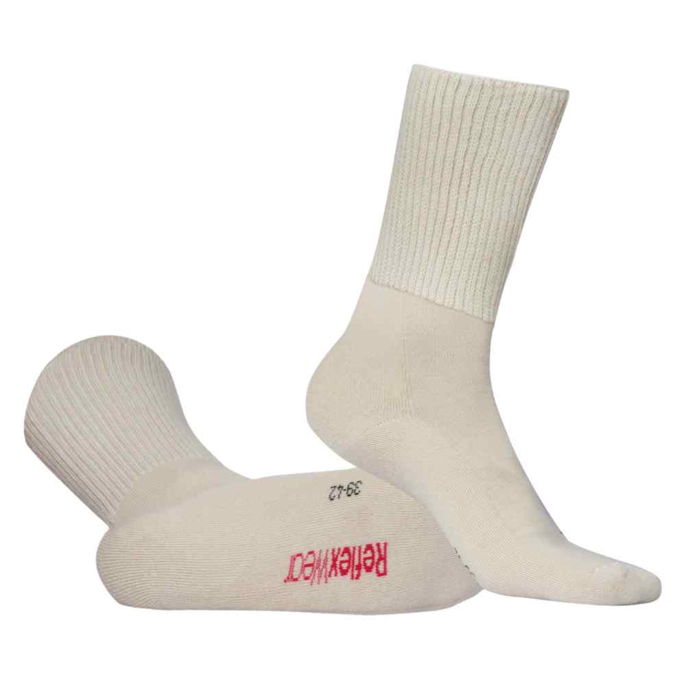 Beige Komfort Diabetesstrømper Normal - Kompressionsstrømper  - 5745000041053