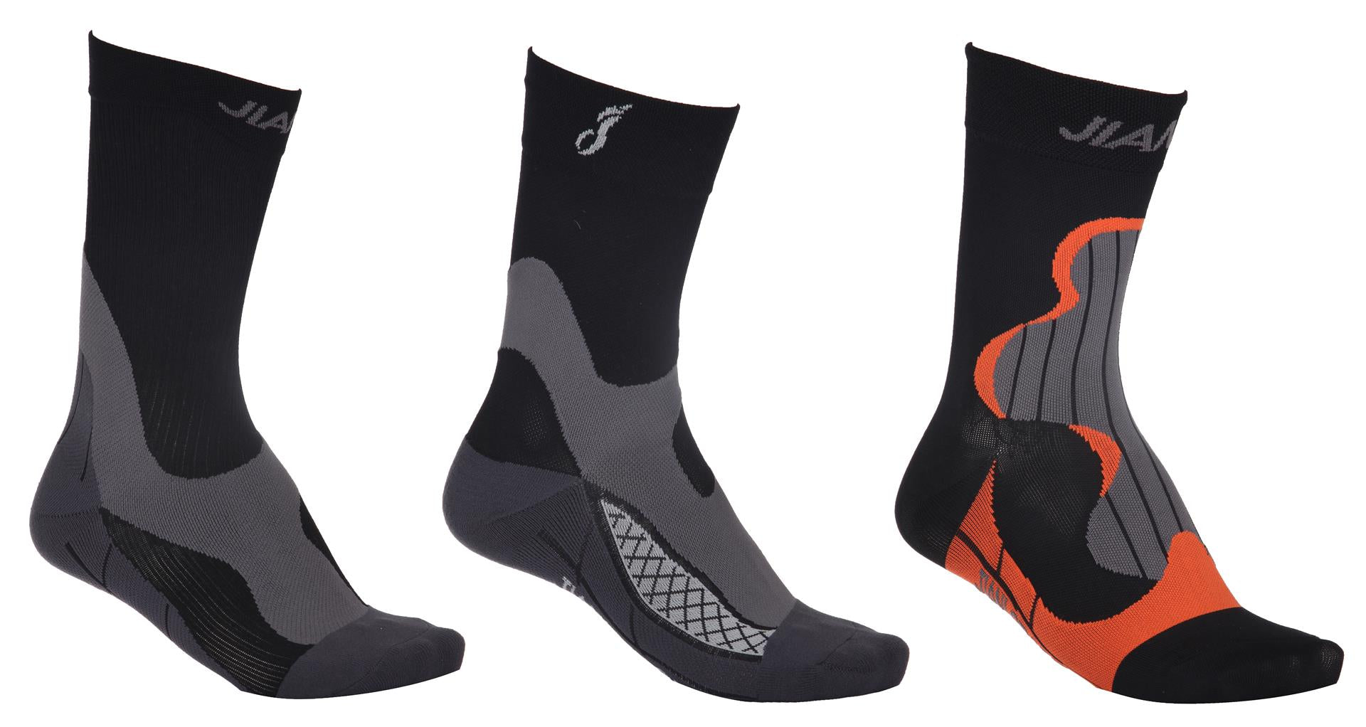 Sort Kompressionsstrømper Fra Sportsmærket Jiani Ankel Dame - We Do Better Kompressionsstrømper