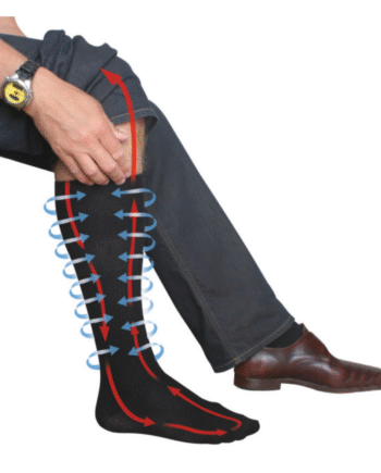 Sort Travelsafe Kompressionsstrømper - Travelsafe Kompressionsstrømper