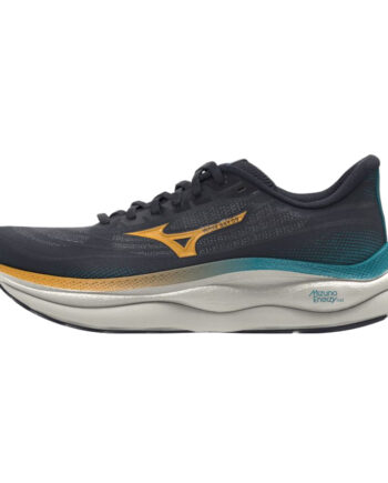 Løbesko Mizuno Wave Sky Baritone Blue Citrus Capri Breeze - Mizuno Løbesko