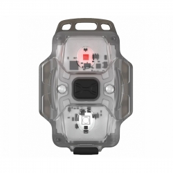 Hvid Armytek Crystal Red White & Red 150 & Headband Bicycle Mount Built Pol Battery Pandelampe - Armytek Pandelamper  - 6957713003559