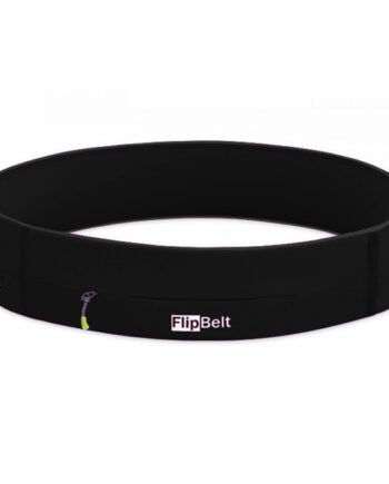 Sort Flipbelt Zipper Løbebælte Pengekat - Flipbelt Løbebælter