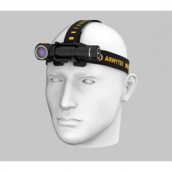 Hvid Armytek Wizard Wuv White & Ultraviolet 1100 & 1595 400 Tir :120 1x18650 Incl Pandelampe - Armytek Pandelamper  - 6957713003702