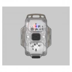 Hvid Armytek Crystal Wrb Blue White Light & Red Blue Beacon 150 & Headband Silicone Installation Rings Built Pol Battery Pandelampe - Armytek Pandelamper  - 6957713004570