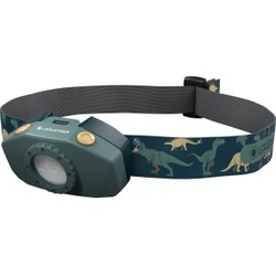 Grøn Ledlenser Kidled2 Pandelampe Til Børn - Ledlenser Pandelamper  - 4058205027038