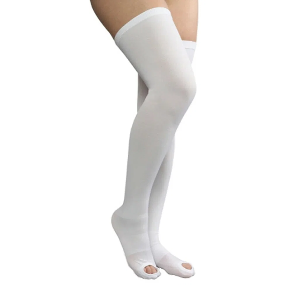 Beige|Sort Kompressionsstrømpe Anti Embolism Nv750 - Kompressionsstrømper  - 8697957653704