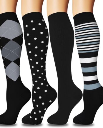 Smarte Kompressionsstrømper Støtte Mod Hævede Fødder Nedsat Blodcirkulation - Seniorpleje Kompressionsstrømper