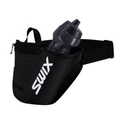 Sort Swix Vantage Bottle Belt Jet Black Str Løbebælte - Swix Løbebælter  - 7045953328750